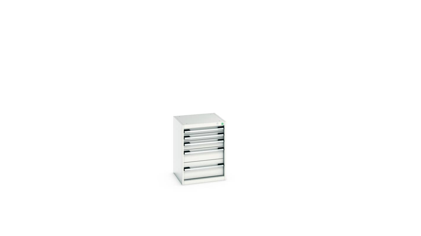 Bott 5 Cabinet, Steel, 700mm x 525mm x 525mm, Light Grey