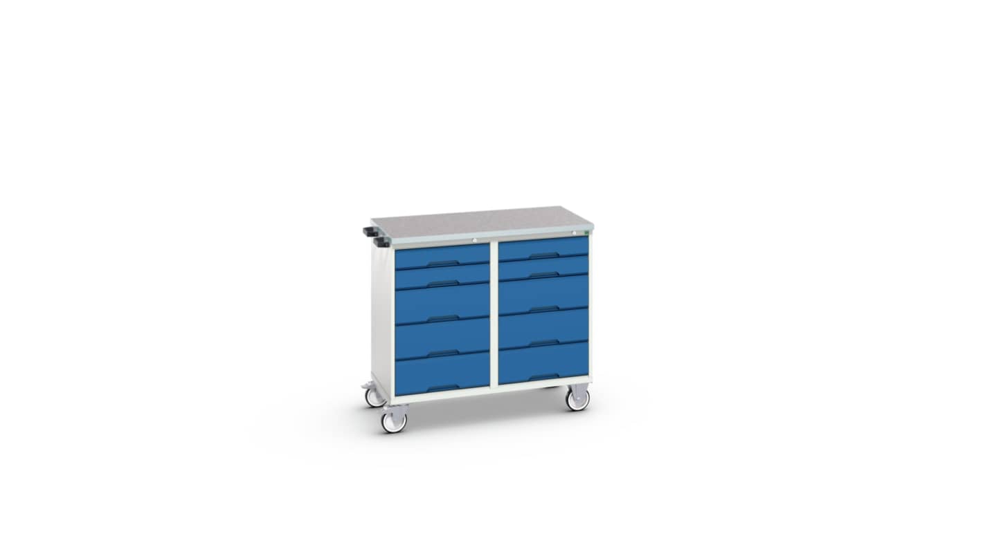 Bott Steel Trolley Trolley, 1050 x 600 x 980mm, 200kg Load