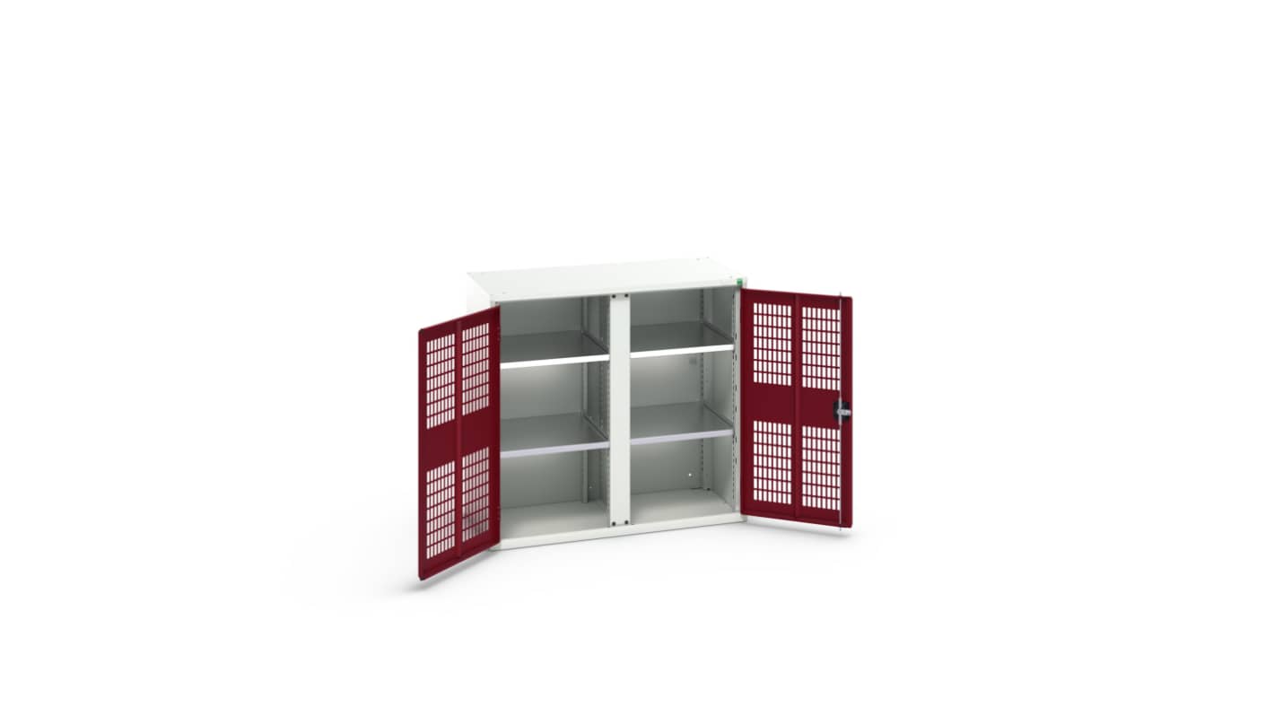Bott 2 Door Sheet Steel Cupboard, 1050 x 550 x 1000mm