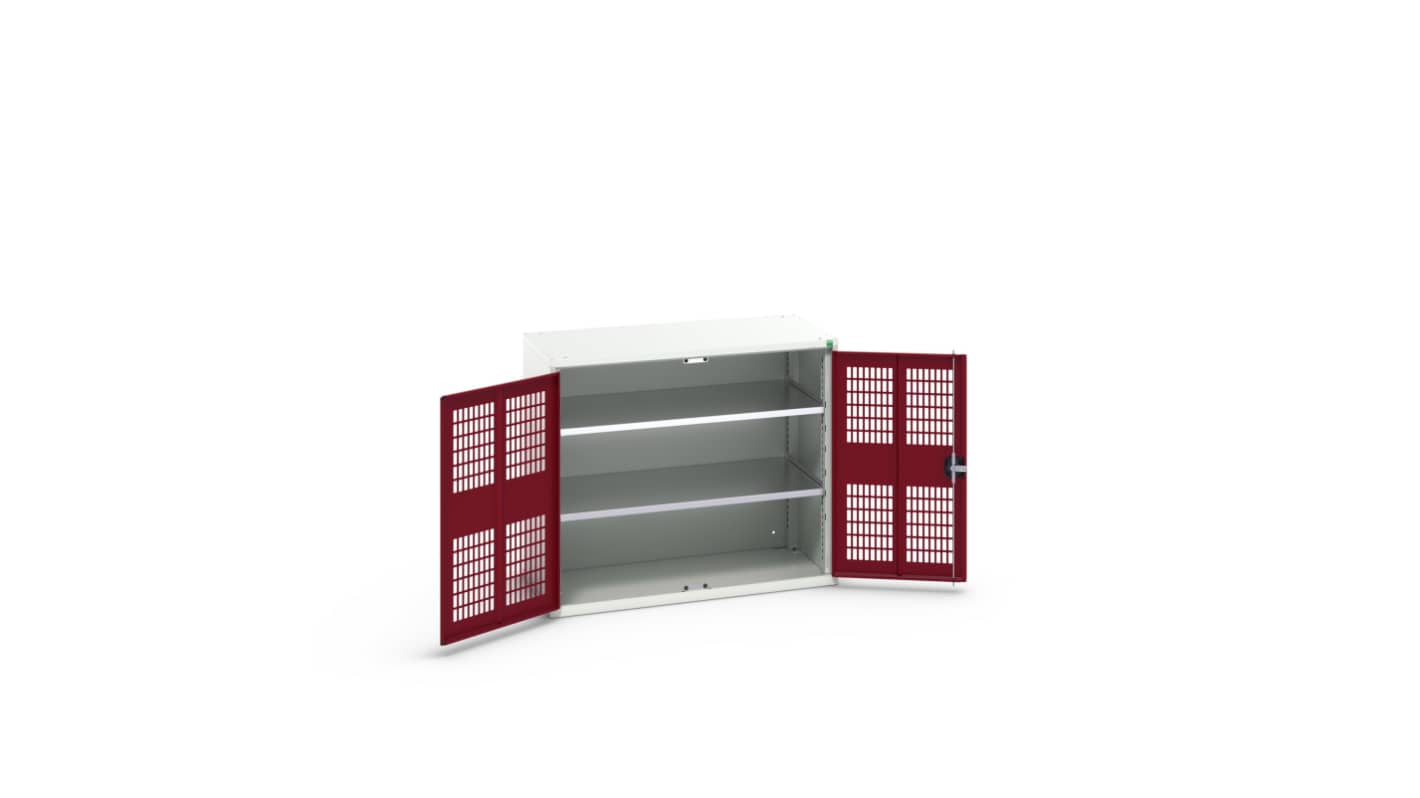 Bott 2 Door Sheet Steel Cupboard, 1050 x 550 x 900mm