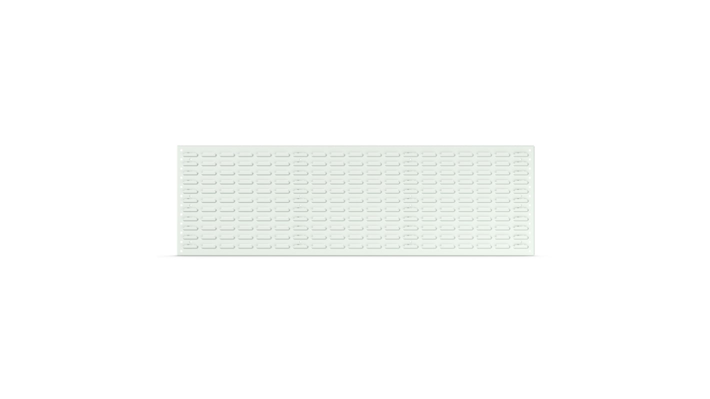 Bott Steel Louvre Panel Storage Unit, 19mm x 1486mm x 457mm, Light Grey