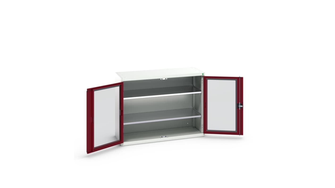 Bott 2 Door Sheet Steel Cupboard, 1300 x 550 x 1000mm