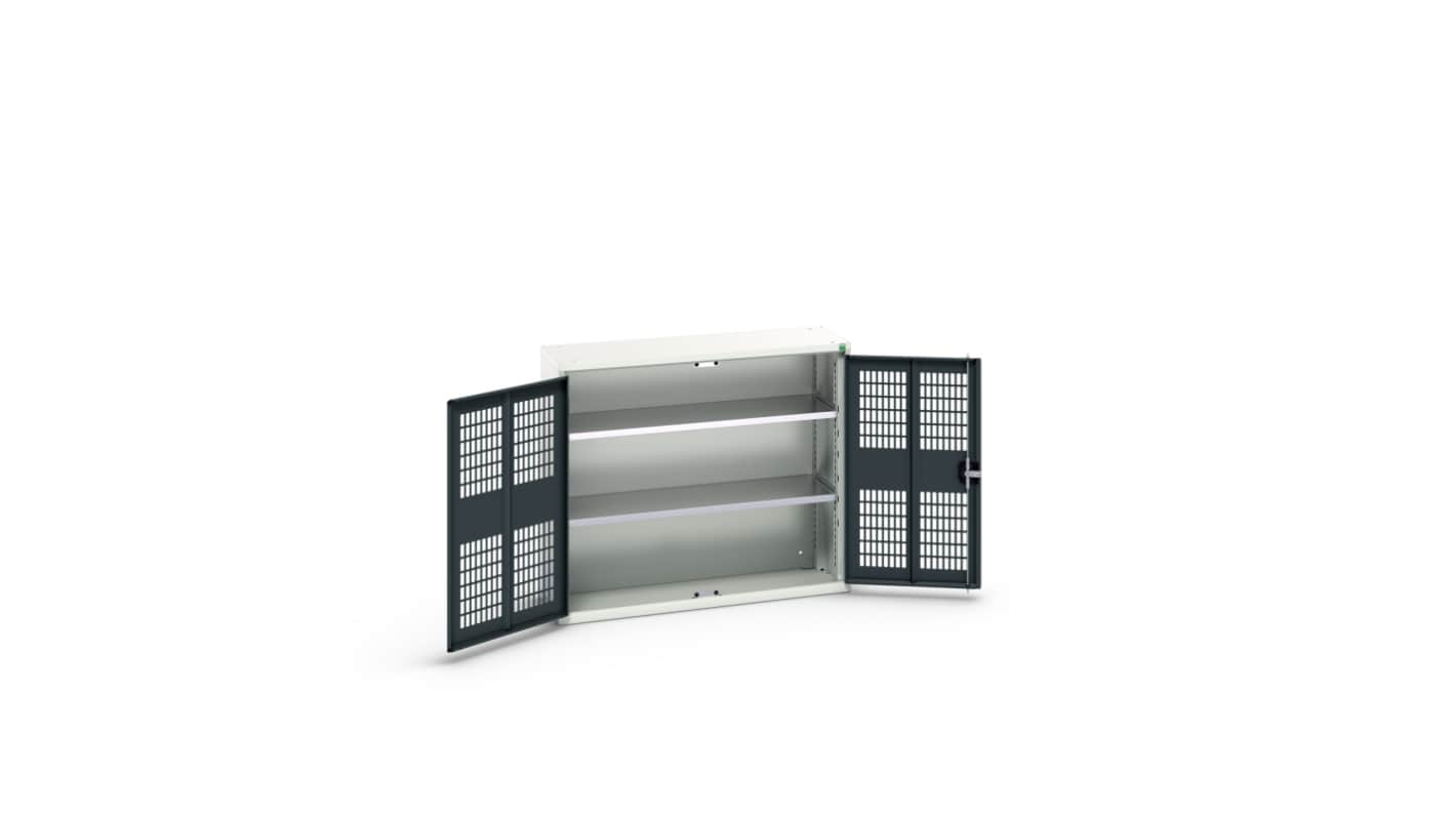 Bott 2 Door Sheet Steel Cupboard, 1050 x 350 x 900mm