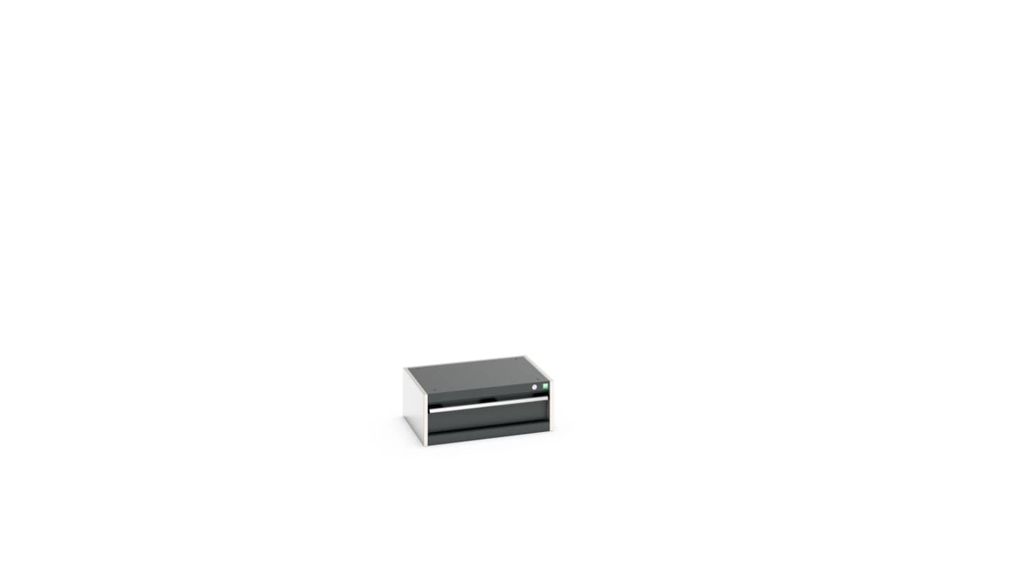 Bott 1 Cabinet, Steel, 250mm x 650mm x 525mm, Anthracite Grey, Light Grey