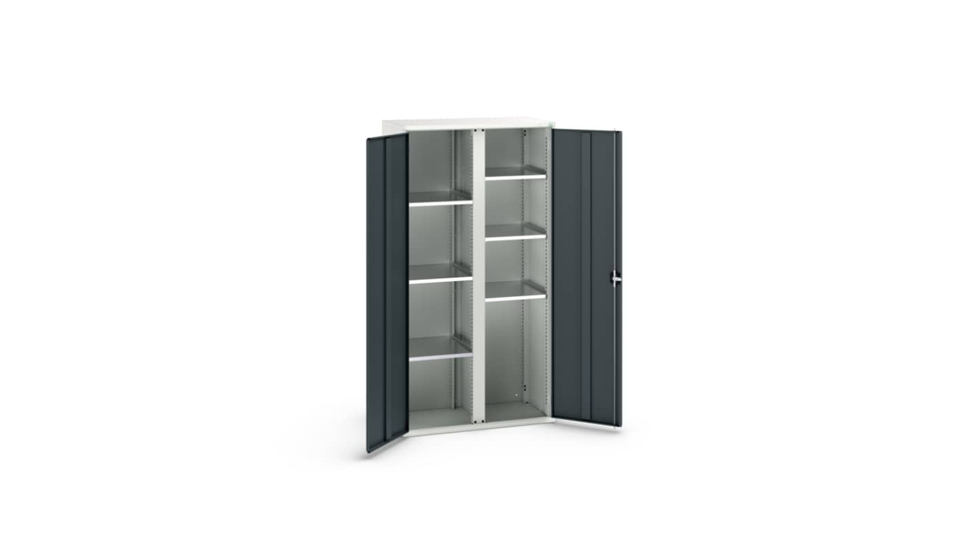 Bott 2 Door Sheet Steel Cupboard, 1050 x 550 x 2000mm