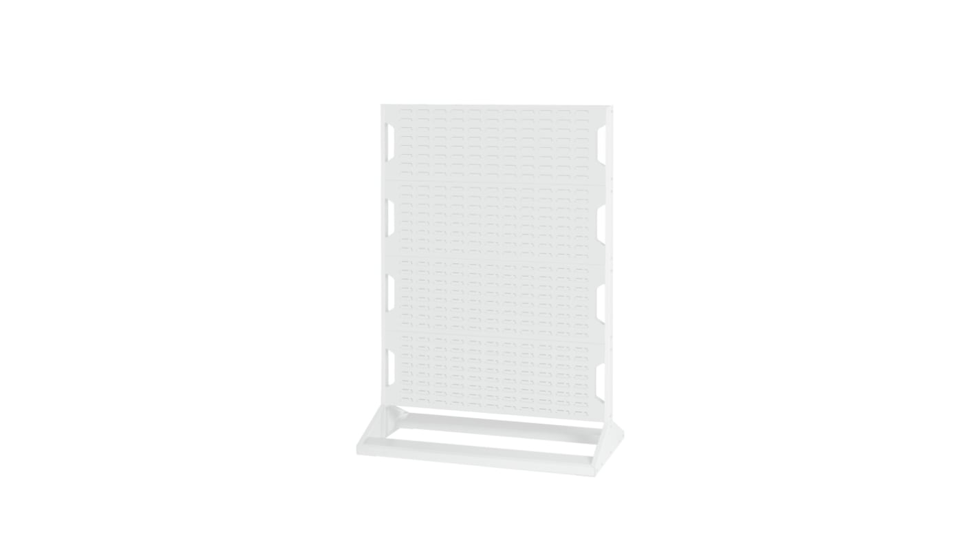 Bott Steel Louvre Panel Storage Unit, 550mm x 1000mm x 1450mm, Light Grey