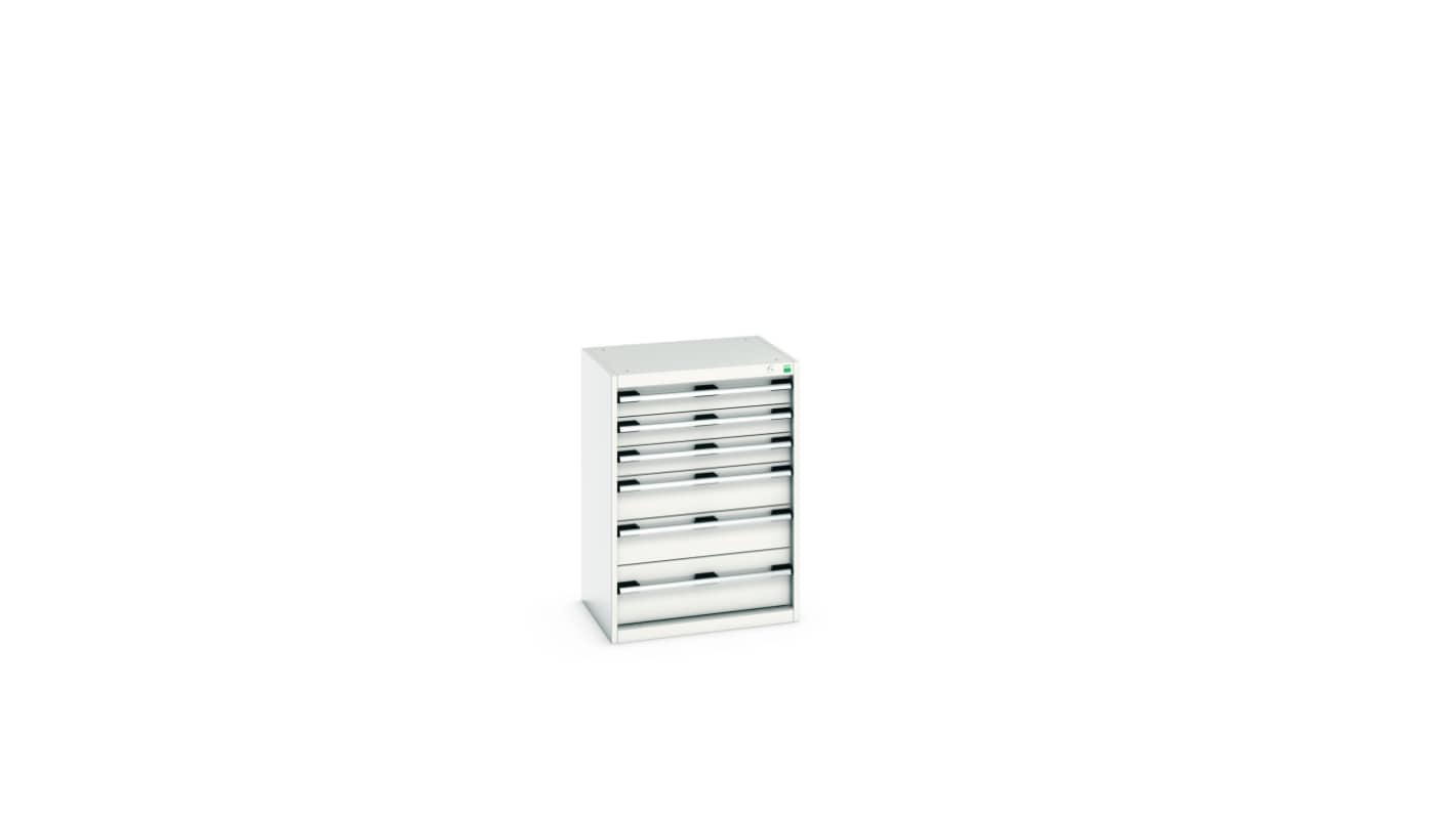 Bott 6 Cabinet, Steel, 900mm x 650mm x 525mm, Light Grey