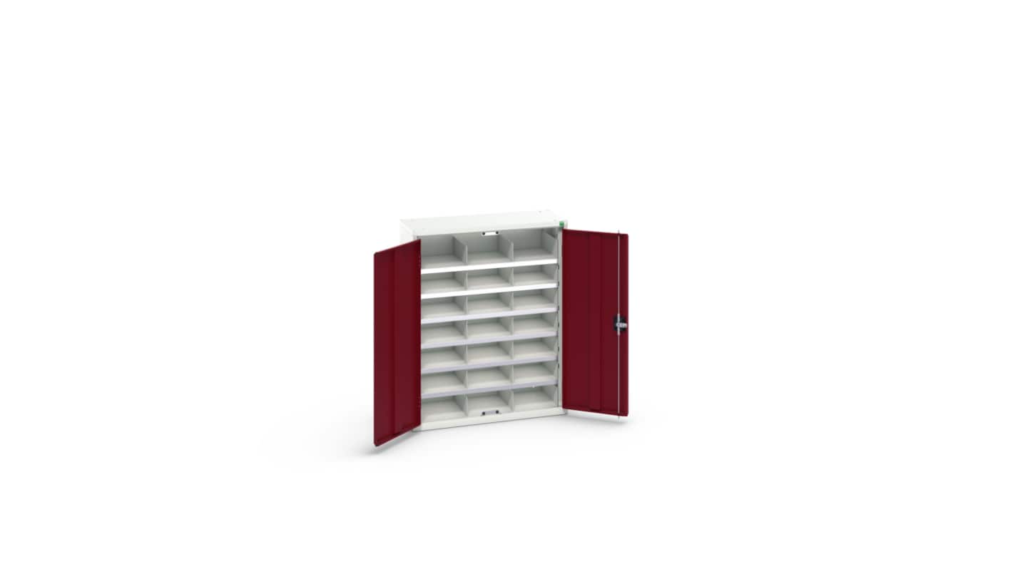 Bott 2 Door Sheet Steel Cupboard, 800 x 350 x 1000mm