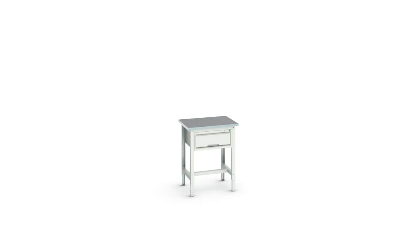 Bott Steel Workbench, 200kg Max Load, Adjustable Height, 930mm x 600mm x 700mm