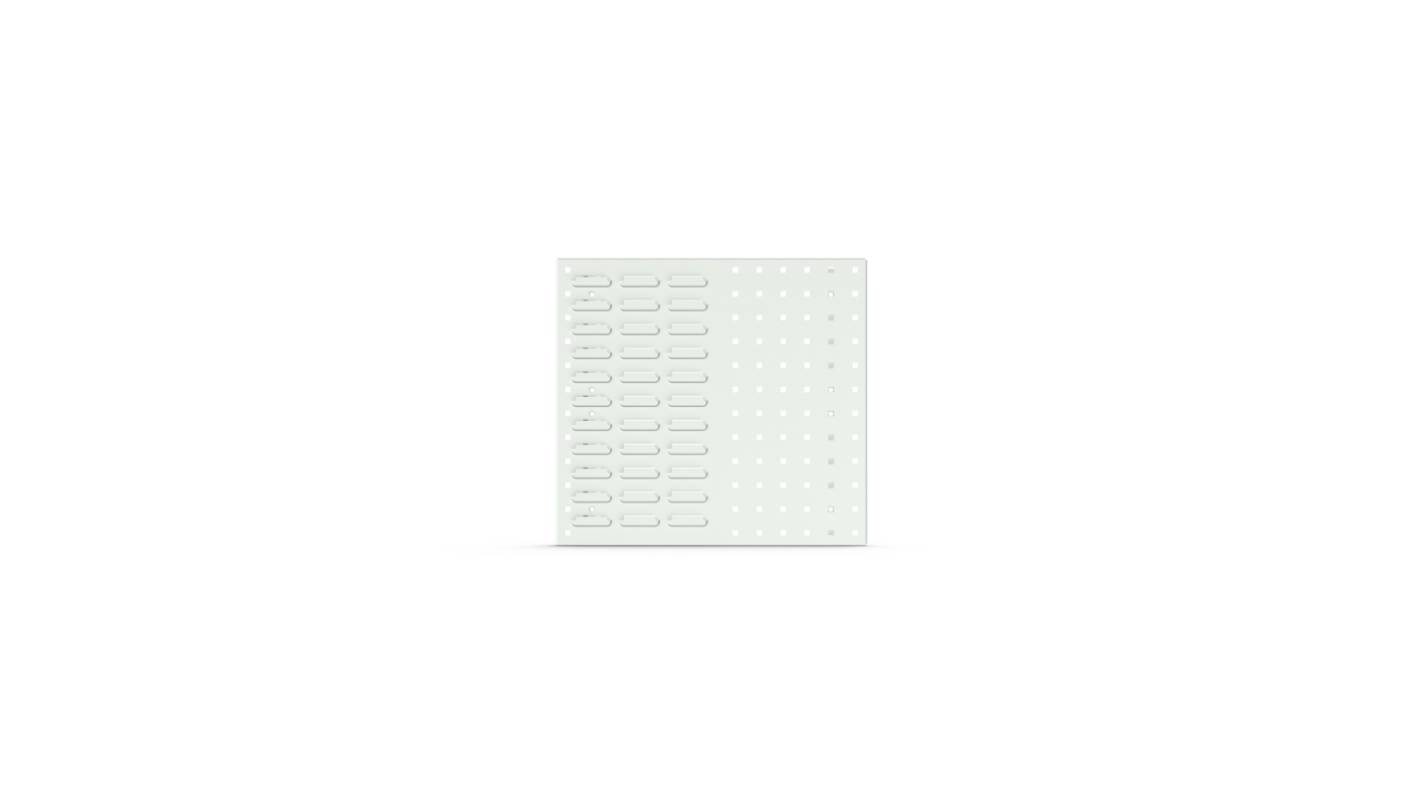 Bott Steel Louvre Panel Storage Unit, 19mm x 495mm x 457mm, Light Grey