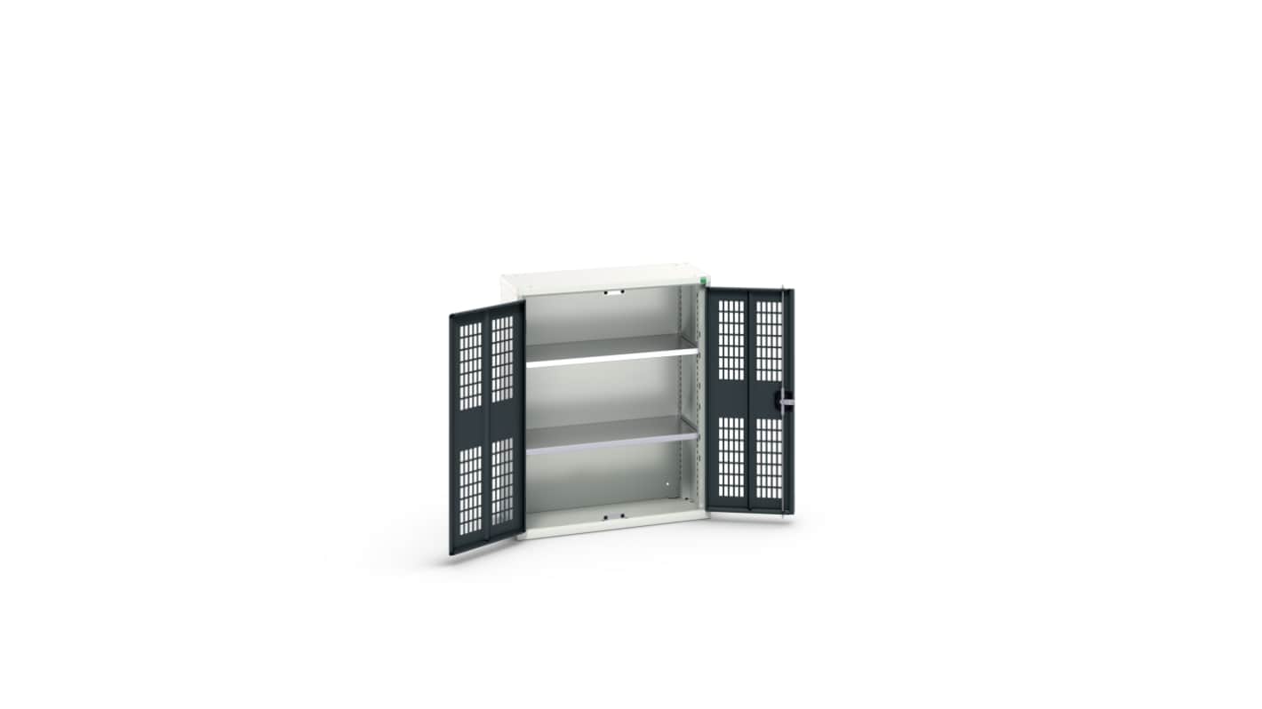 Bott 2 Door Sheet Steel Cupboard, 800 x 350 x 1000mm