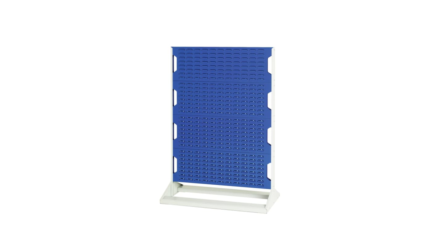 Bott Steel Louvre Panel Storage Unit, 550mm x 1000mm x 1450mm, Blue