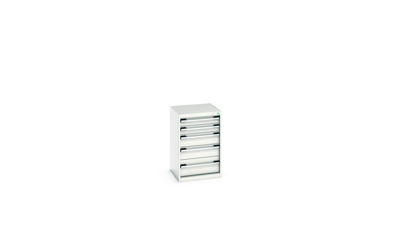 Bott 5 Cabinet, Steel, 800mm x 525mm x 525mm, Light Grey