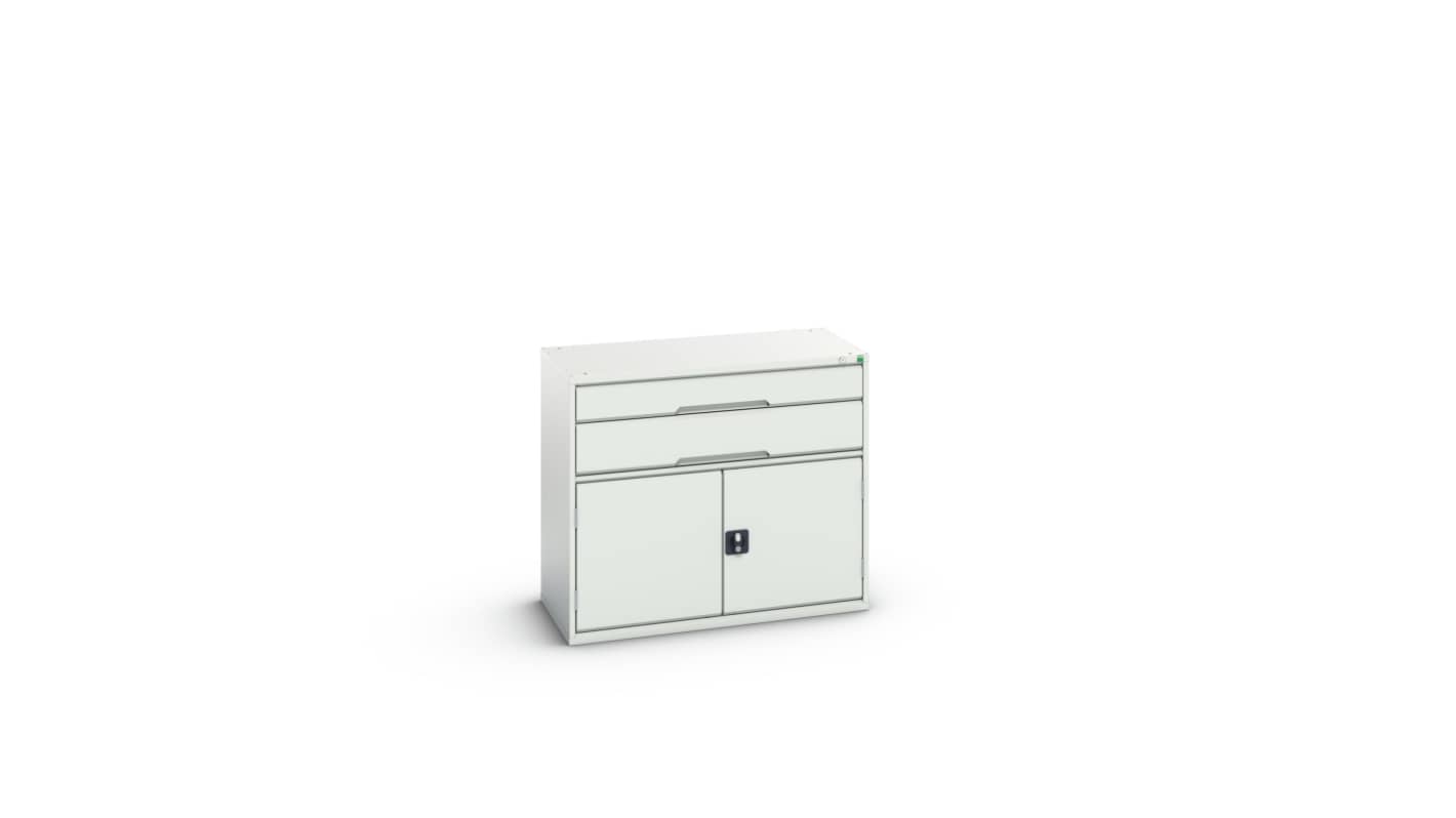 Bott 2 Cabinet, Steel, 900mm x 1050mm x 550mm, Light Grey