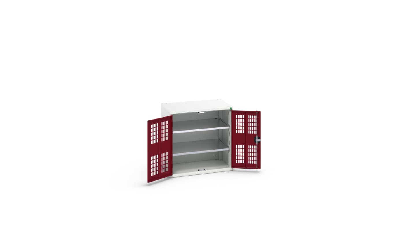 Bott 2 Door Sheet Steel Cupboard, 800 x 550 x 800mm