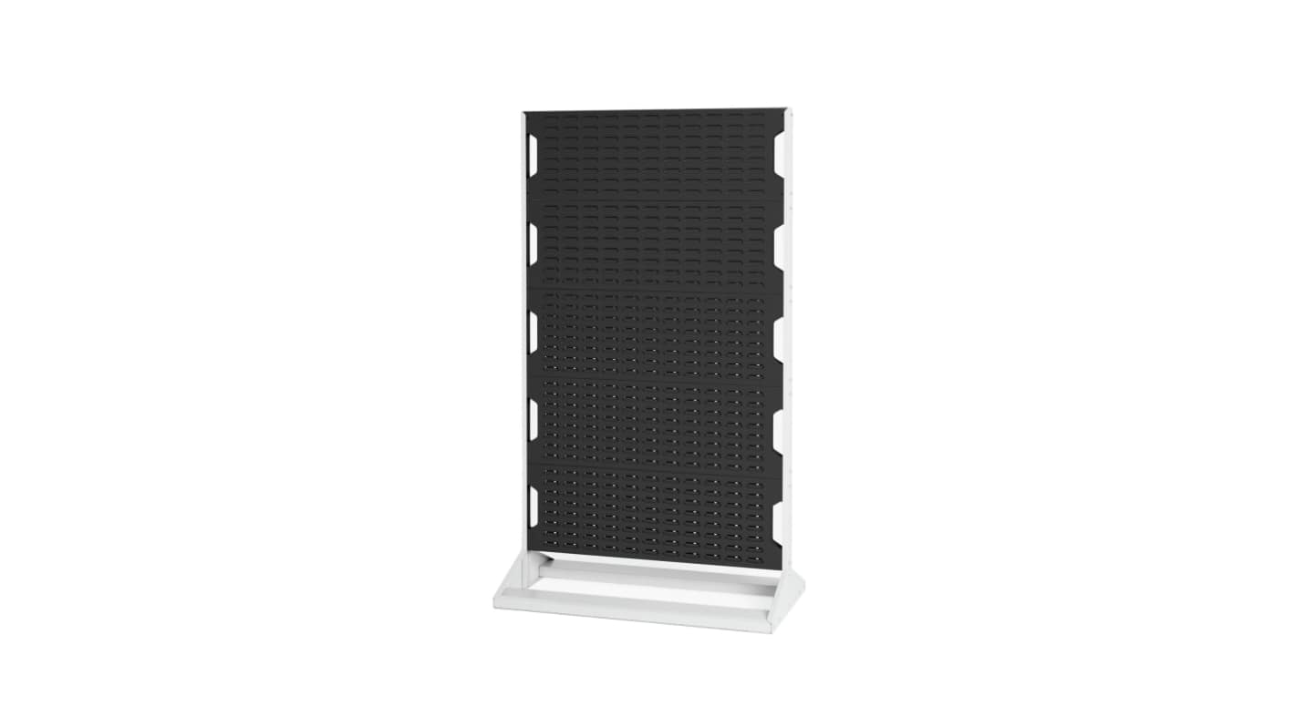 Bott Steel Louvre Panel Storage Unit, 550mm x 1000mm x 1775mm, Anthracite Grey