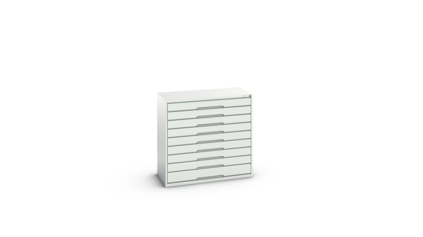 Bott 9 Cabinet, Steel, 1000mm x 1050mm x 550mm, Light Grey