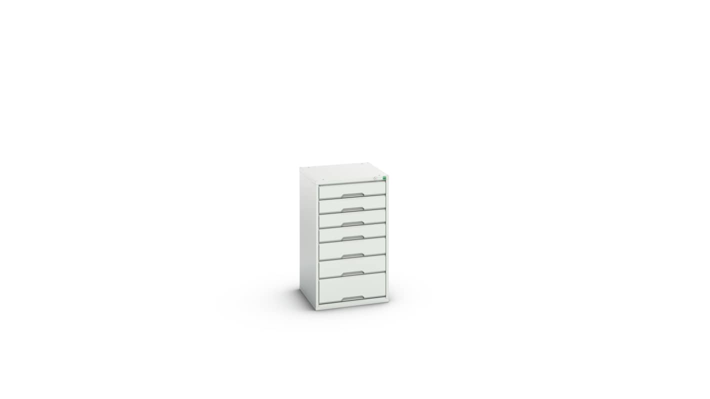 Bott 7 Cabinet, Steel, 900mm x 525mm x 550mm, Light Grey
