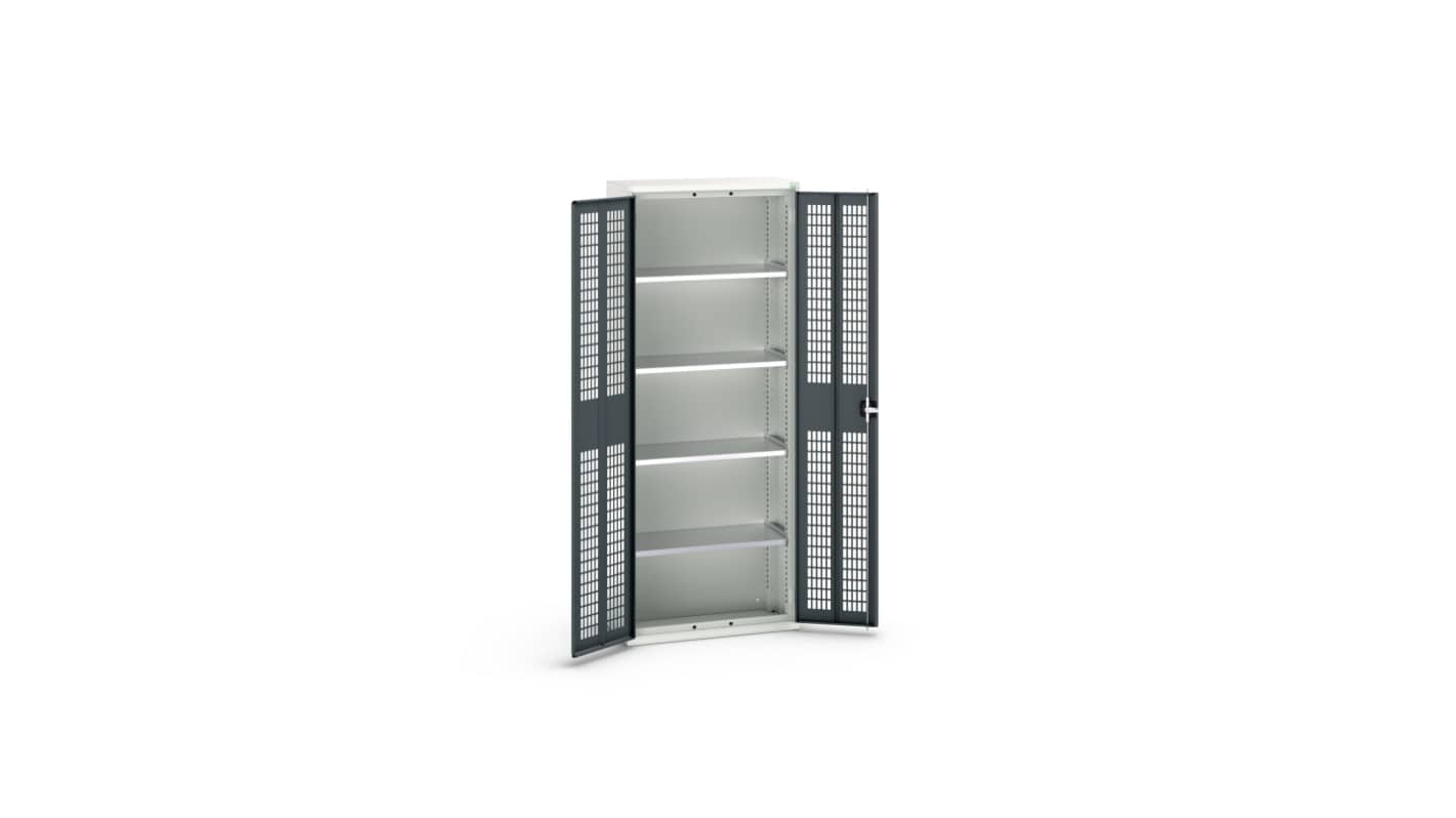 Bott 2 Door Sheet Steel Cupboard, 800 x 350 x 2000mm
