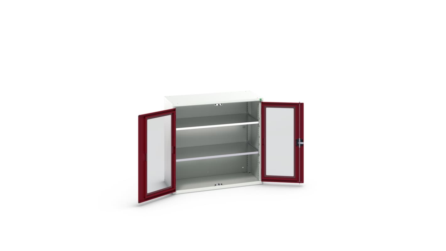 Bott 2 Door Sheet Steel Cupboard, 1050 x 550 x 1000mm
