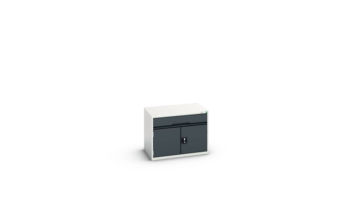 Bott 1 Cabinet, Steel, 600mm x 800mm x 550mm, Anthracite Grey, Light Grey