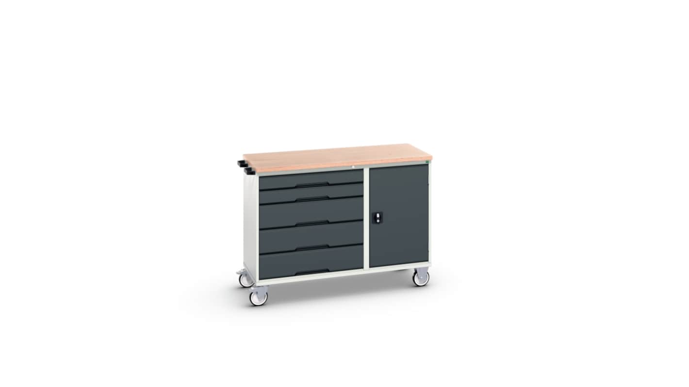 Bott Steel Trolley Trolley, 1300 x 600 x 980mm, 200kg Load