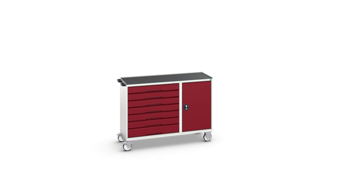Bott Steel Trolley Trolley, 1300 x 550 x 965mm, 200kg Load
