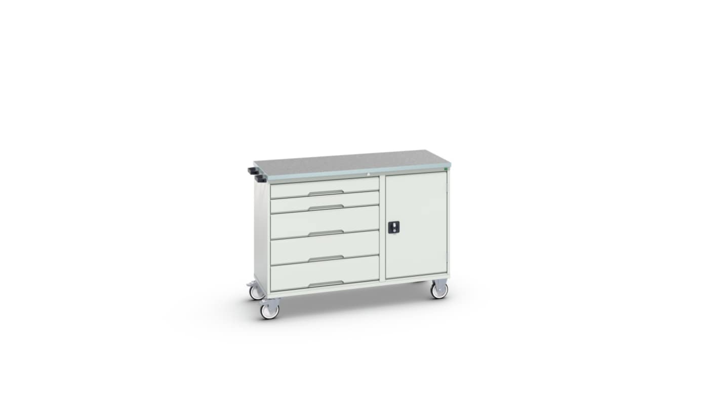 Bott Steel Trolley Trolley, 1300 x 600 x 980mm, 200kg Load