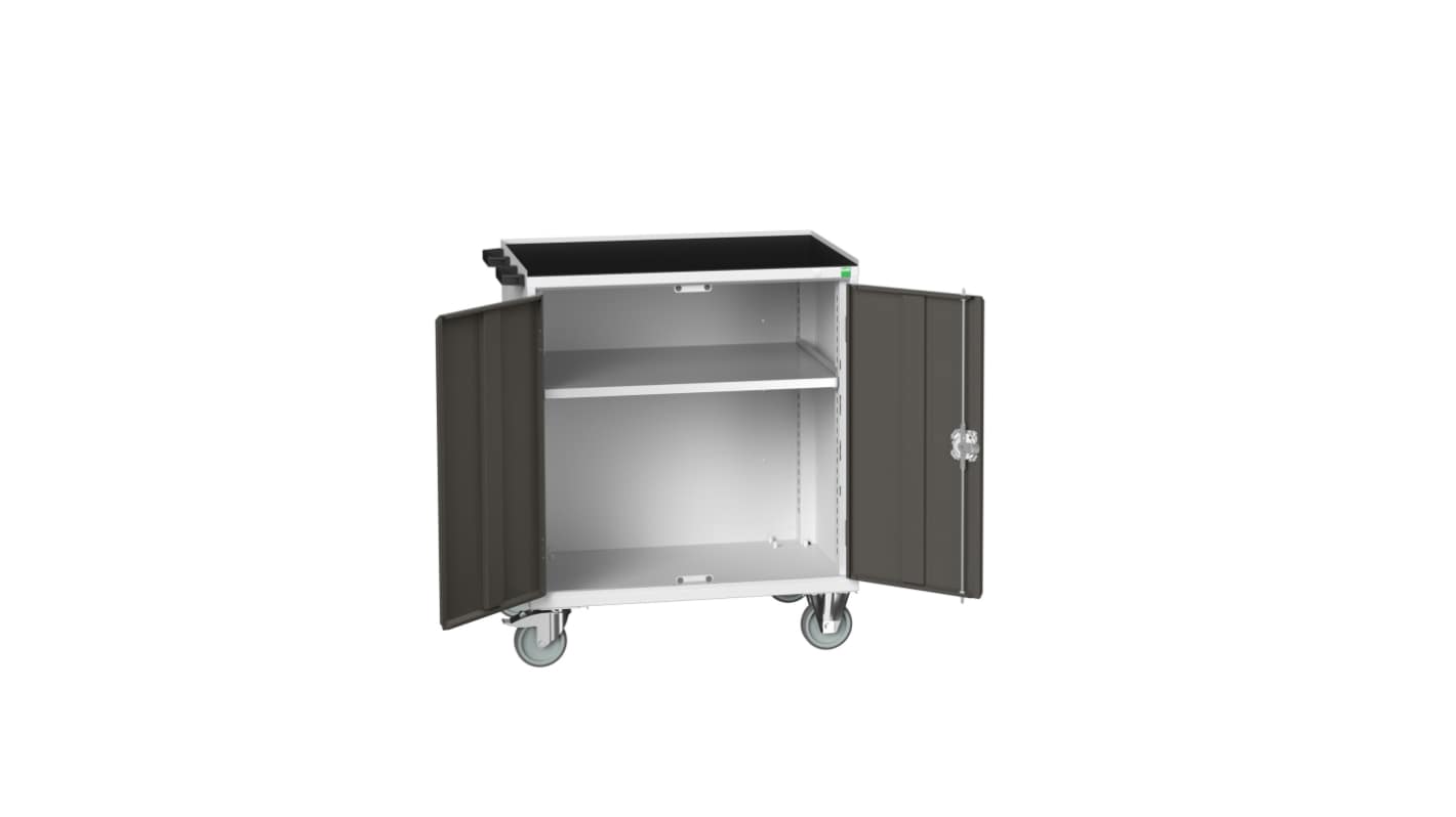 Bott 2 Door Sheet Steel Floor Standing Cabinet, 800 x 550 x 965mm