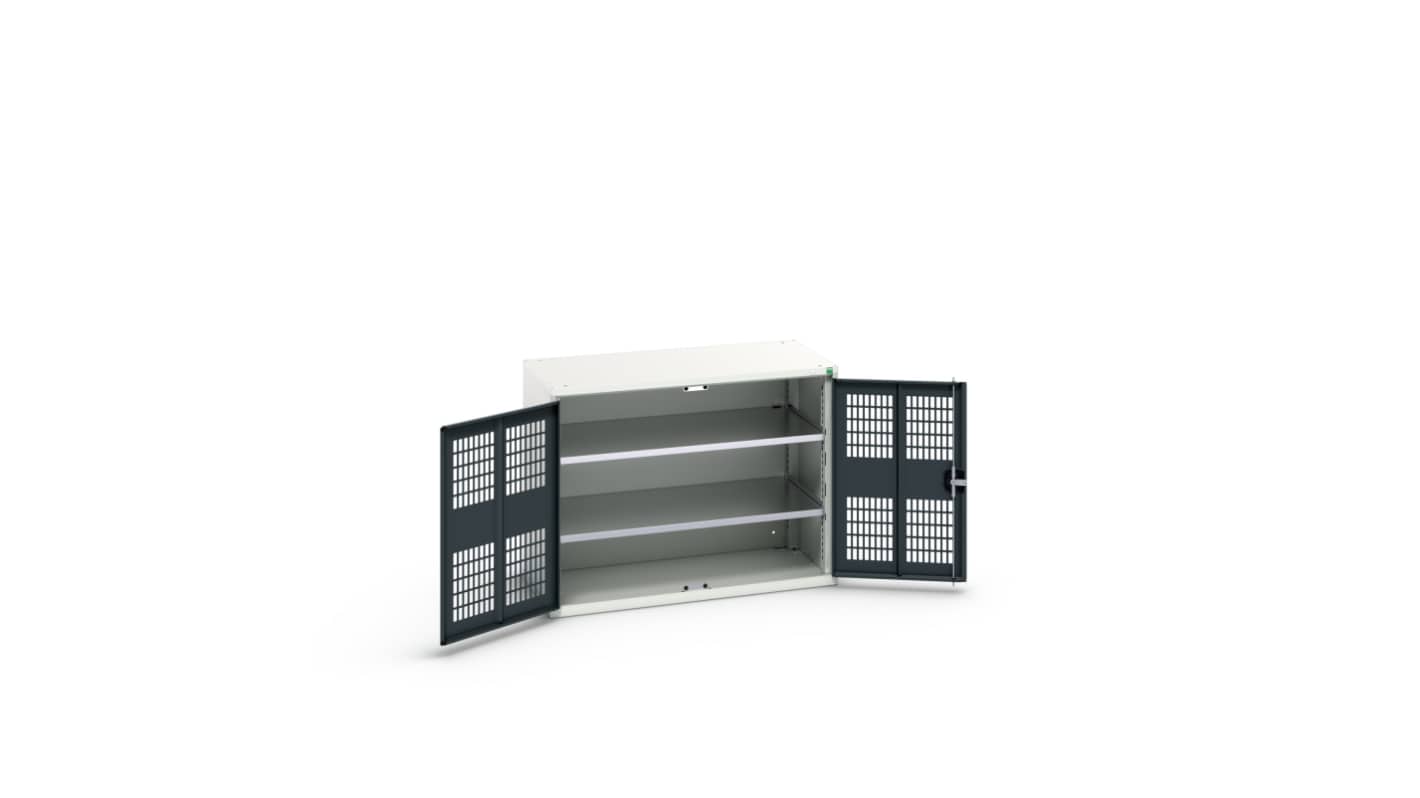 Bott 2 Door Sheet Steel Cupboard, 1050 x 550 x 800mm