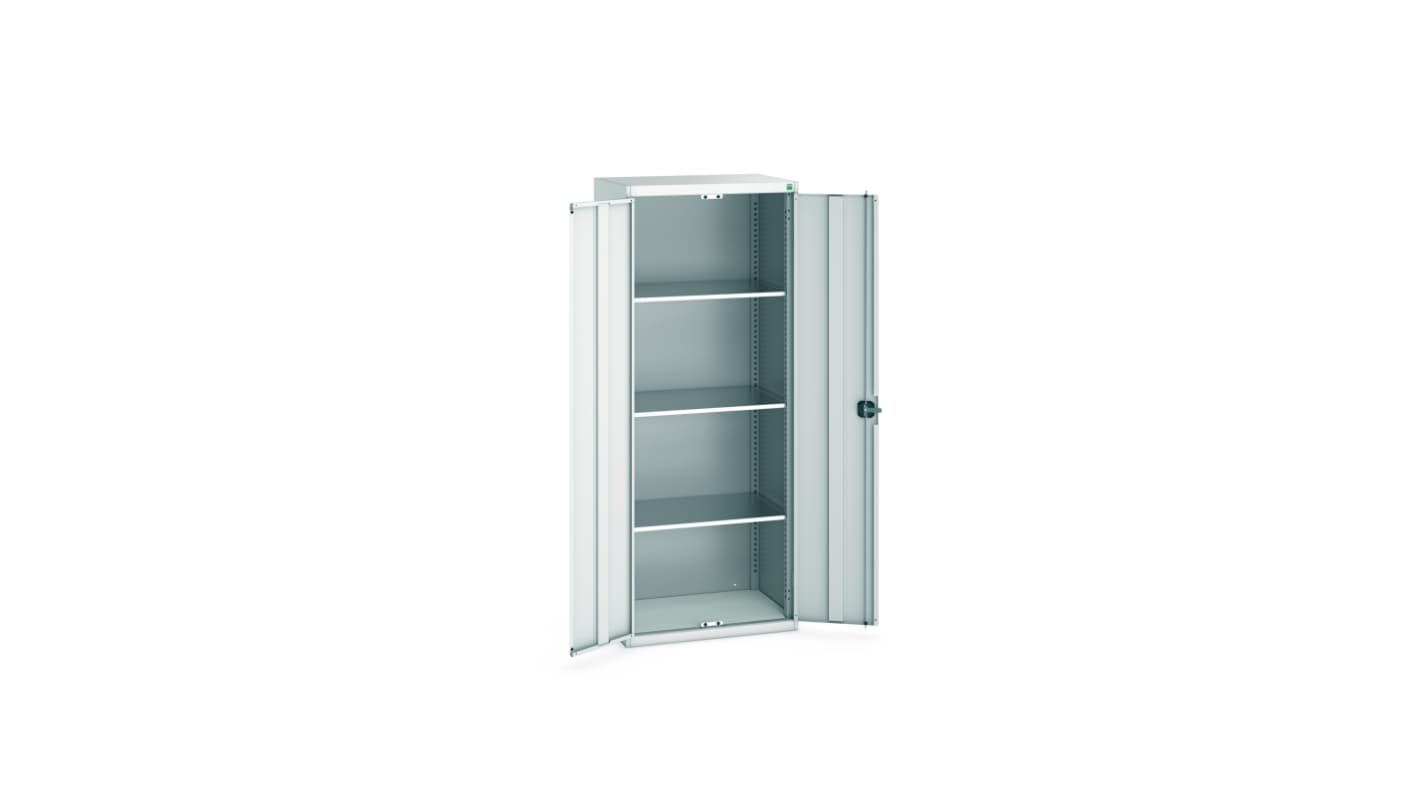 Bott 2 Door Sheet Steel Floor Standing Cupboard, 800 X 525 X 2000mm