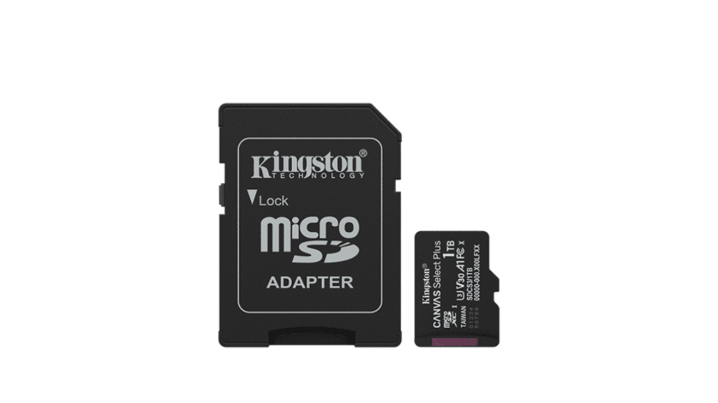 1 TB MicroSDXC Micro SD Card, Class 10, UHS-I
