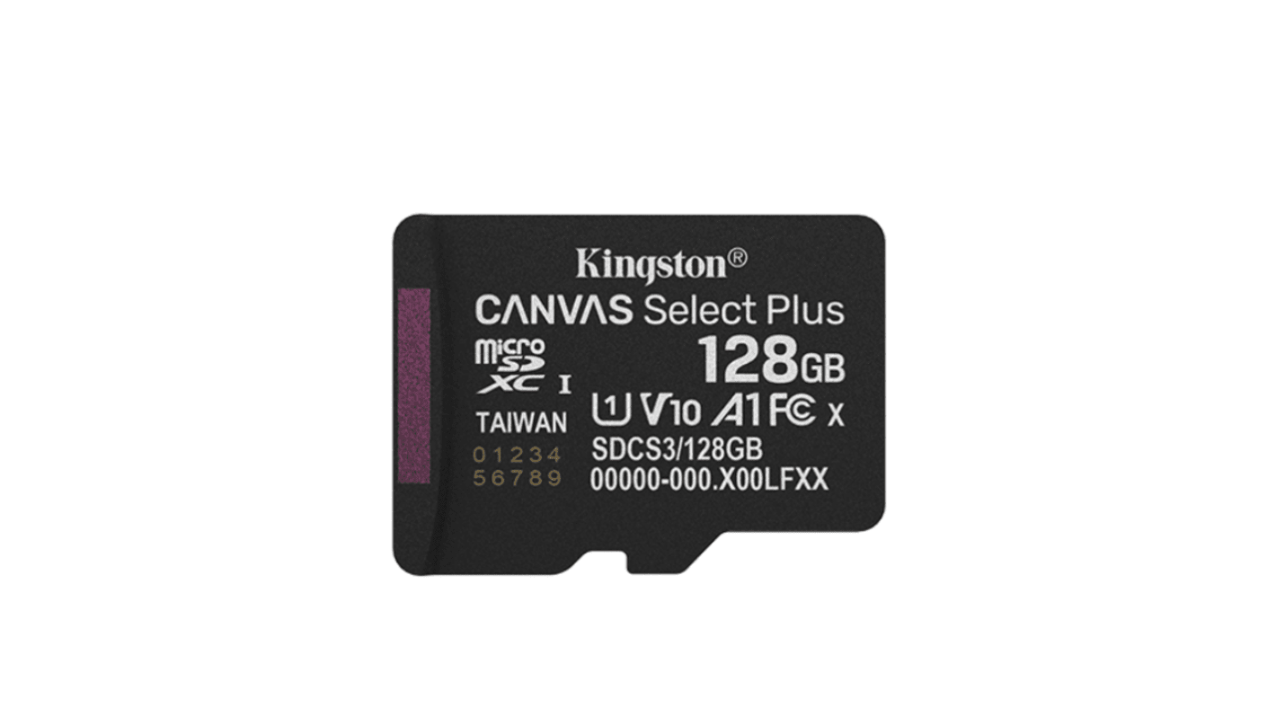 128 GB MicroSDXC Micro SD Card, Class 10, UHS-I
