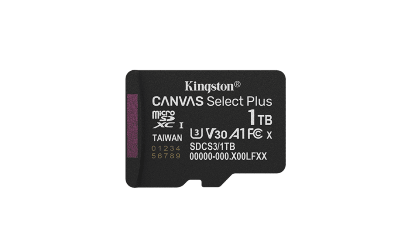1 TB MicroSDXC Micro SD Card, Class 10, UHS-I