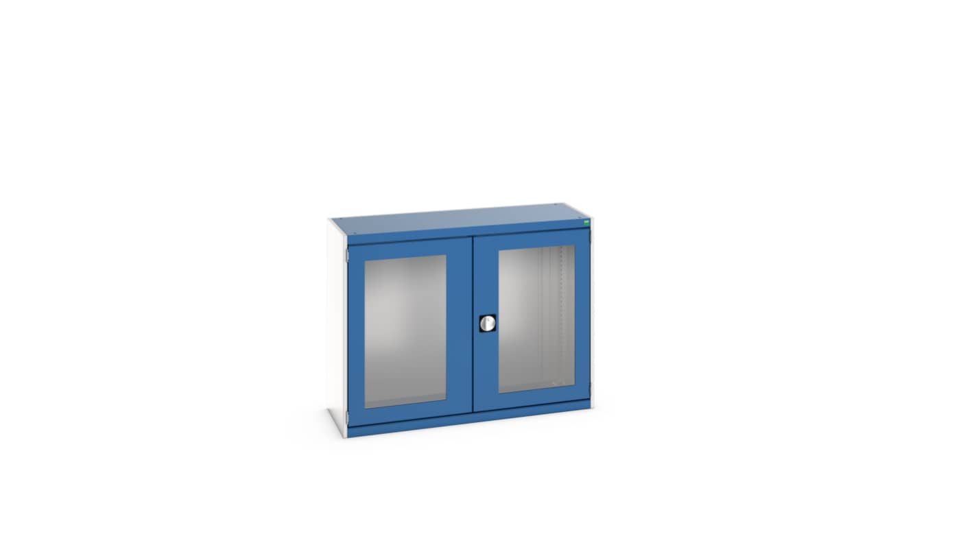 Bott 2 Door Sheet Steel Floor Standing Cupboard, 1300 X 525 X 1000mm