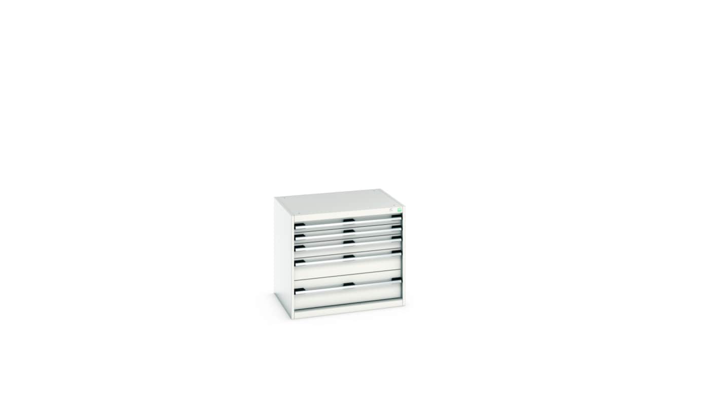 Bott 5 Cabinet, Steel, 700mm x 650mm x 800mm, Light Grey