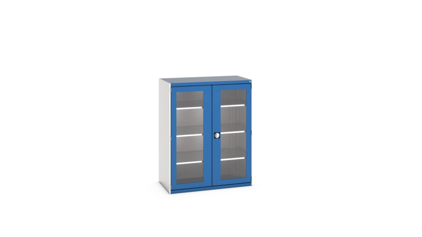 Bott 2 Door Sheet Steel Floor Standing Cupboard, 1300 X 650 X 1600mm
