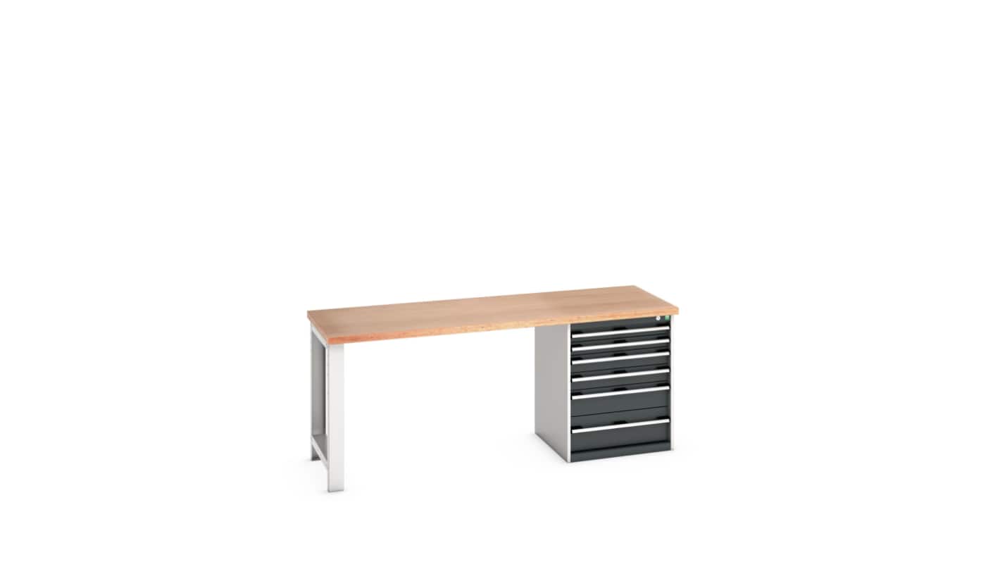 Bott 41003235.19V Sheet Steel Workbench, 840mm x 750mm x 2000mm