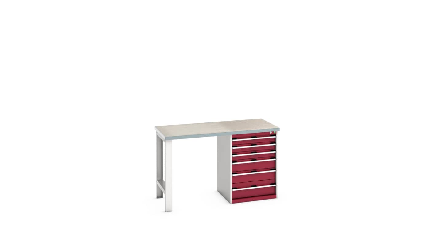 Bott 41003493.24V Sheet Steel Workbench, 940mm x 750mm x 1500mm