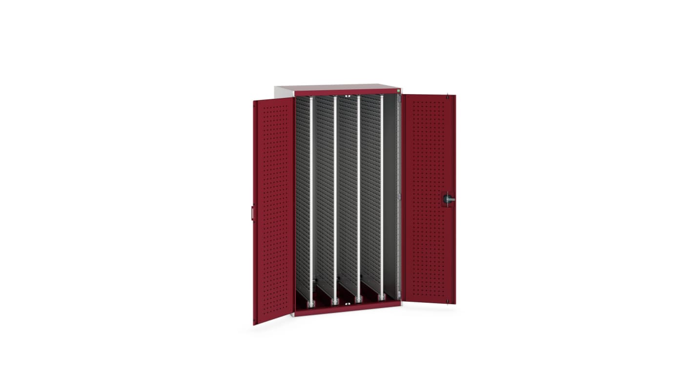 Bott 2 Door Sheet Steel Floor Standing Cupboard, 1050 X 650 X 2000mm