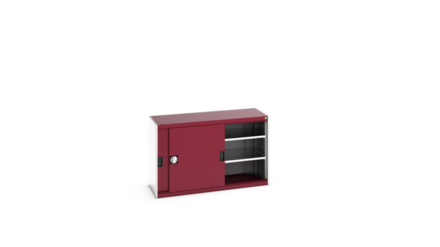 Bott 2 Door Sheet Steel Floor Standing Cupboard, 1300 X 525 X 800mm
