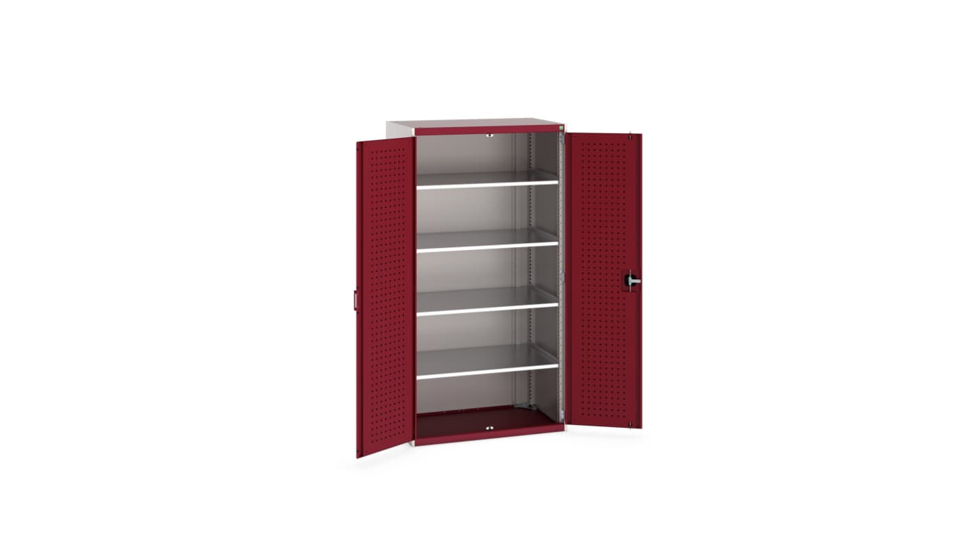 Bott 2 Door Sheet Steel Floor Standing Cupboard, 1050 X 650 X 2000mm