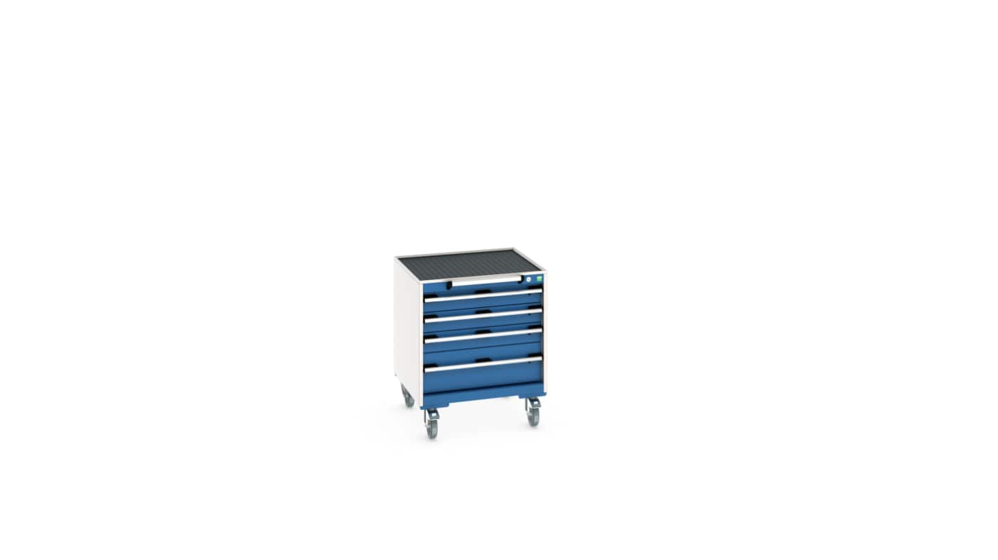 Bott, 4 Drawer Sheet Steel Floor Standing Storage Cabinet, 650 X 650 X 785mm