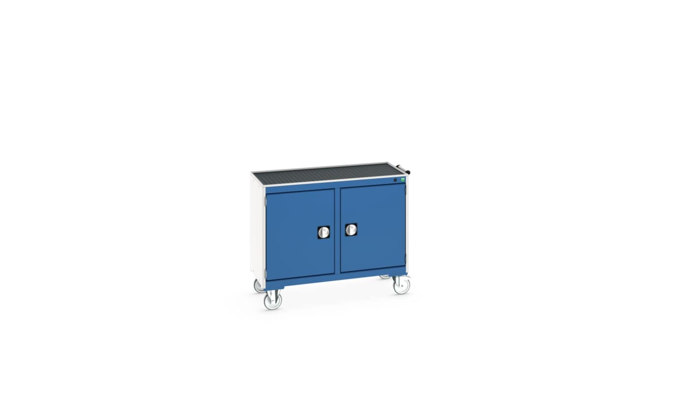 Bott 2 Door Sheet Steel Floor Standing Storage Cabinet, 1050 X 525 X 885mm