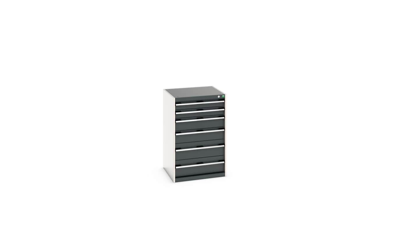 Bott 6 Cabinet, Steel, 1000mm x 650mm x 650mm, Grey