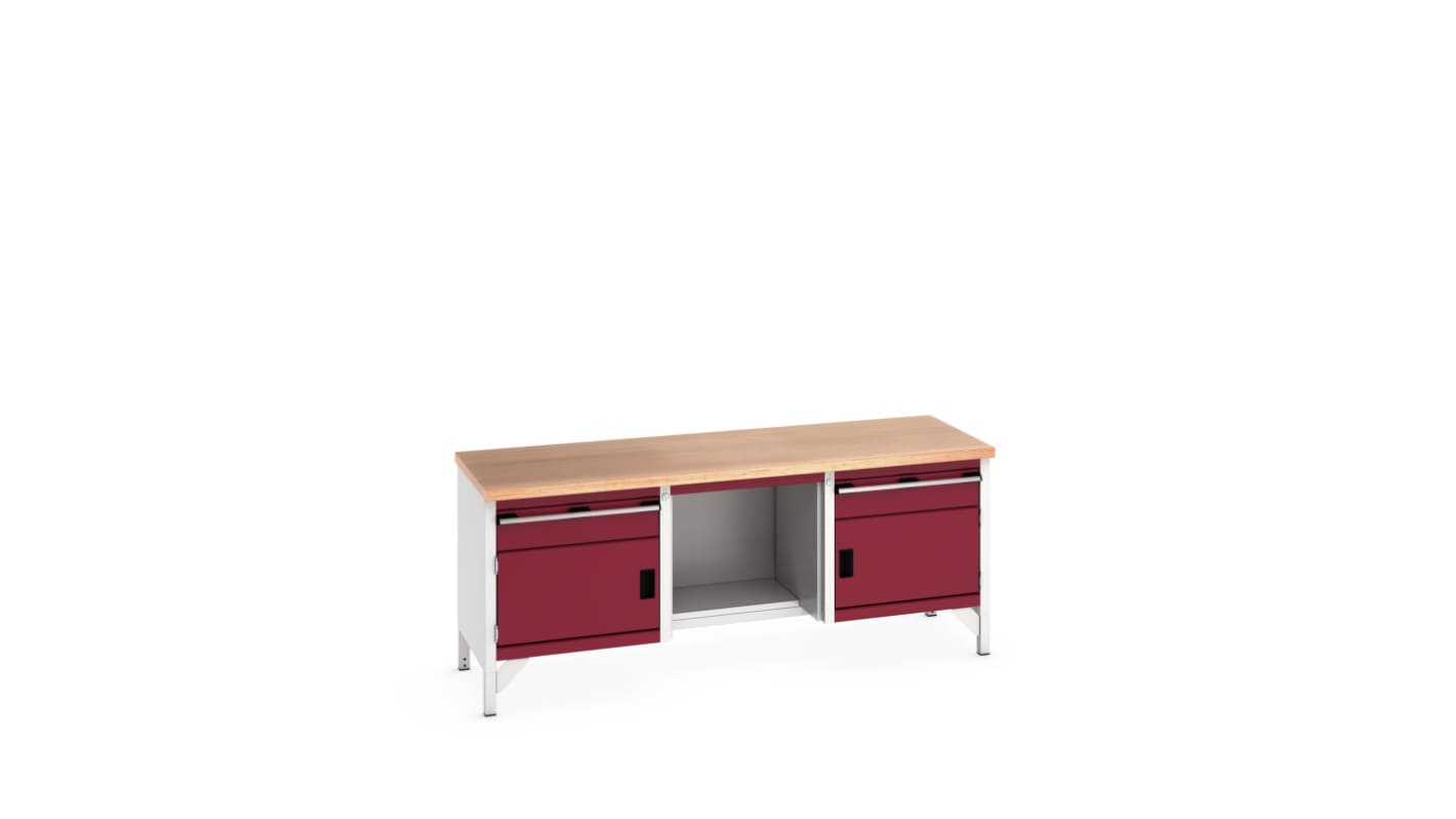Bott 41002067.24V Sheet Steel Workbench, 840mm x 750mm x 2000mm