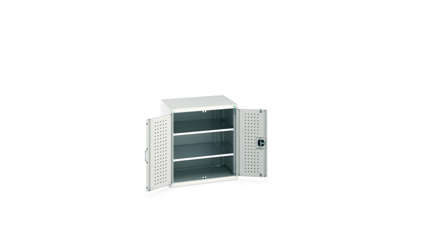 Bott 2 Door Sheet Steel Floor Standing Cupboard, 800 X 650 X 900mm
