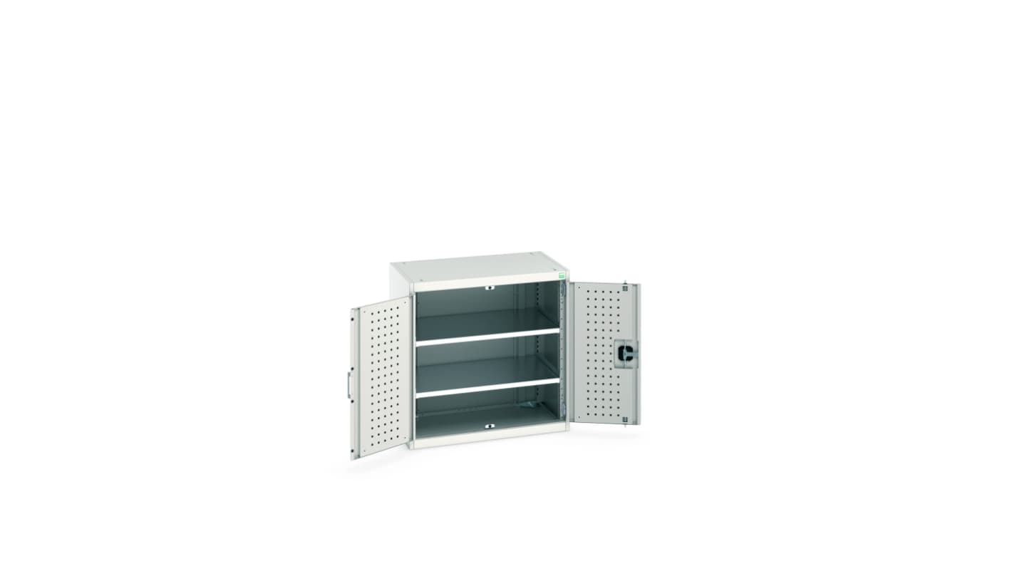 Bott 2 Door Sheet Steel Floor Standing Cupboard, 800 X 525 X 800mm