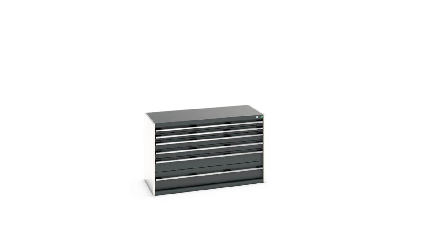 Bott 6 Cabinet, Steel, 800mm x 650mm x 1300mm, Grey