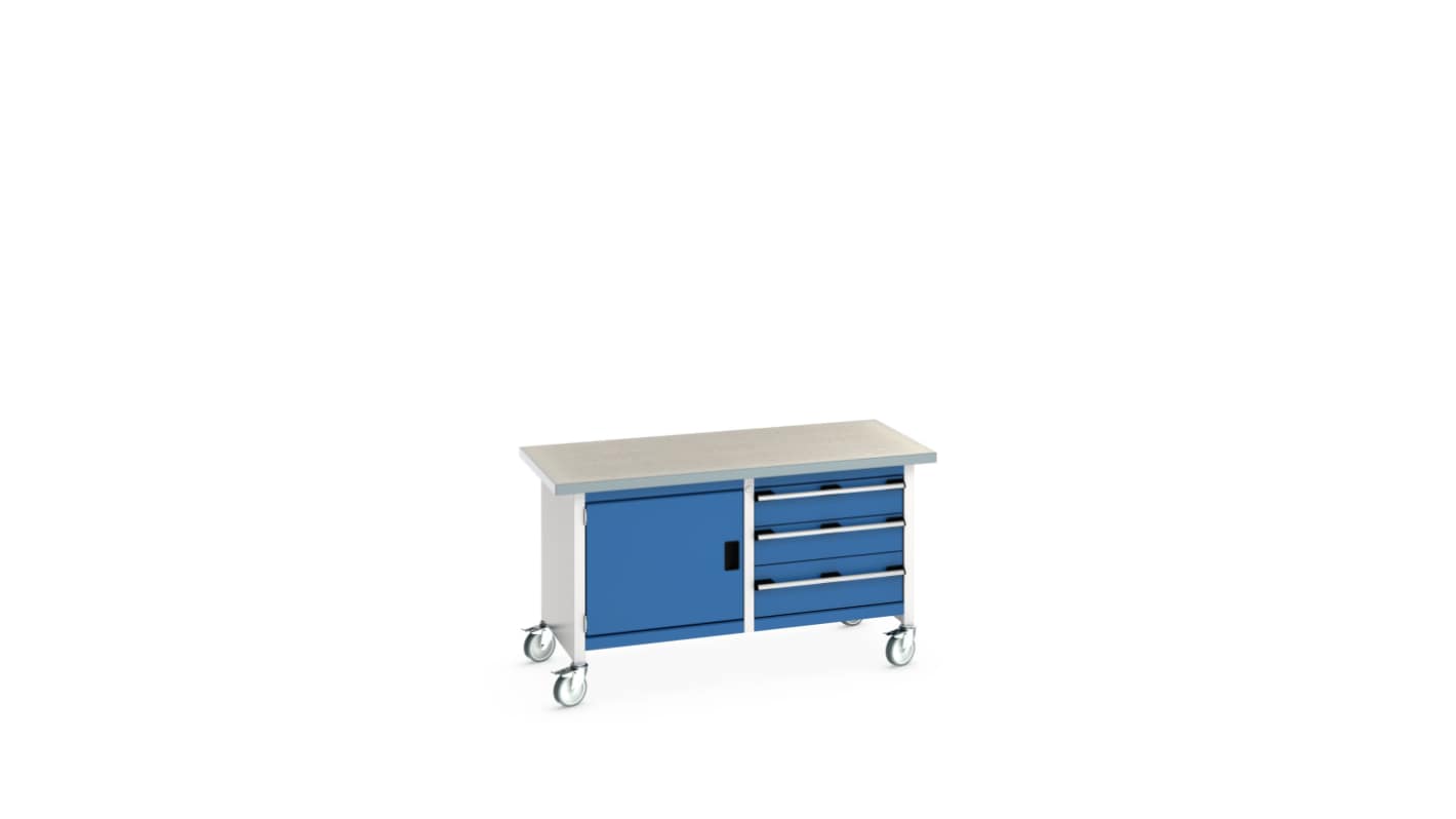 Bott 41002102.11V Portable Sheet Steel Workbench, 840mm x 750mm x 1500mm